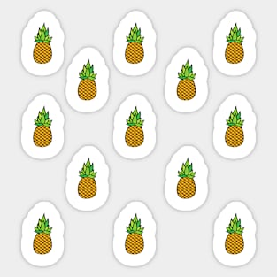 Pineapple Summer Time Sticker